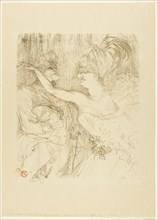 Guy and Mealy, in ‘Paris qui Marche’, 1898, Henri de Toulouse-Lautrec, French, 1864-1901, France,