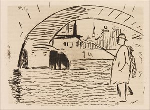 The Arch of the Bridge, plate 6 from Le Fleuve, 1874, Édouard Manet (French, 1832-1883), written by