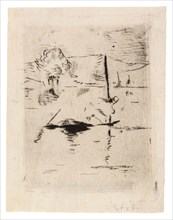The River in the Plain, 1874, Édouard Manet (French, 1832-1883), printed by Auguste Delâtre
