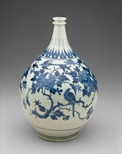 Arita-Ware Apothecary Bottle, 1670/80, Japan, Porcelain with underglaze blue decoration, 47.3 x 31