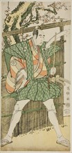 The actor Bando Mitsugoro II as Katsura Kokingo Haruhisa, 1794, Toshusai Sharaku ??? ??, Japanese,