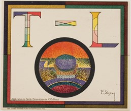 Chromatic Circle, 1888, Paul Signac (French, 1863-1935), printed by Eugène Verneau (French, died