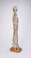 Standing Attendant (Tomb Figurine), Eastern Zhou dynasty, Warring States period (480–221 B.C.),