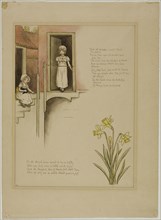 Study for From Wonder World, from Marigold Garden, 1885, Kate Greenaway, English, 1846-1901,