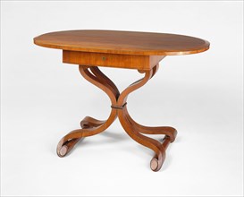 Center Table, c. 1820, Made by the Firm of Josef Danhauser (father and son, 1804-1838), Josef