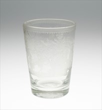 Beaker, c. 1760, Russia, Glass, H. 14.9 cm (5 7/8 in.)