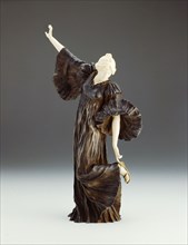 La Cothurne (Tragic Pose from Le Jeu d’escharpe), modeled 1895 (cast 1900), Agathon Léonard