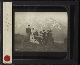 Family & Friends at Mittenwalk, c. 1884, Alfred Stieglitz, American, 1864–1946, United States,