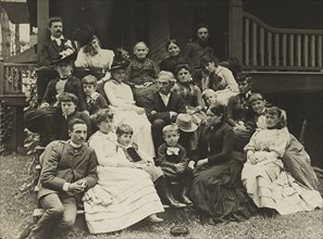 Stieglitz Family at Oaklawn, Lake George, 1888, Alfred Stieglitz, American, 1864–1946, United