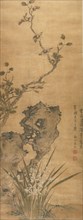 Birds on a Tree with Fruit and Autumn Foliage, Qing dynasty (1644–1911), late 17th century, Jiang