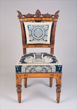 Side Chair, c. 1835, Italy, Turin, Designed by Filippo Pelagio Palagi (Italian, 1775–1860), Made by