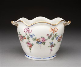 Wineglass Cooler, 1758, Sèvres Porcelain Manufactory, French, founded 1740, Painter: Pierre-Antoine