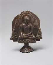 Buddha Calling the Earth to Witness (Bhumisparshamudra), Pala period, 8th/10th century, India,