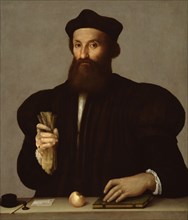 Portrait of a Gentleman, 1530/50, Veneto-Lombardian School, Italian, 16th century, Raphael