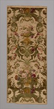Panel, 1860/80, Produced by Mathevon et Bouvard, 1810–1895, France, Lyon, Lyon, Silk and cotton,