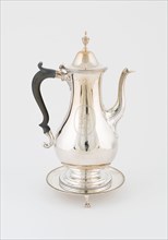 Coffee Pot and Stand, 1786, Hester Bateman, English, 1709-1794, London, England, London, Silver, 29
