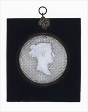 Portrait Plaque, 1820/30, Apsley Pellatt and Company, England, 1790-1875, England, Glass, sulphide,