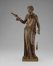 The Filatrice (The Spinner), 1850, Henry Kirke Brown, American, 1814–1886, Cast by the artist’s