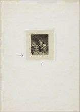La petite forge, n.d., Charles Émile Jacque, French, 1813-1894, France, Etching on paper, 56 × 48