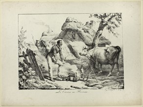 Bivouac Kitchen, n.d., Horace Vernet (French, 1789-1863), printed by Francois Seraphin Delpech