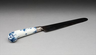Knife, c. 1760, Worcester Porcelain Factory, Worcester, England, founded 1751, Worcester,