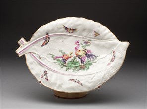 Dish, c. 1760, Worcester Porcelain Factory, Worcester, England, founded 1751, Worcester, Soft-paste