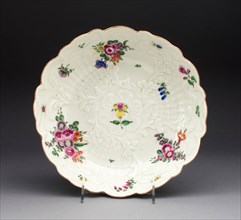 Dish, c. 1760, Worcester Porcelain Factory, Worcester, England, founded 1751, Worcester, Soft-paste
