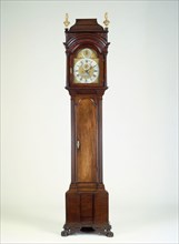 Tall Case Clock, c. 1750, Movement by Thomas Hughes, London, active 1750–1783, Case attributed to