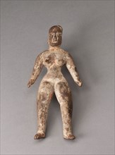 Standing Female Figure, 1200/600 B.C., Tlatilco, Preclassic period, Tlapacoya, Valley of Mexico,