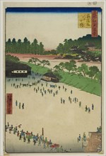 Yastukoji, Inside Sujikai Gate (Sujikai-uchi Yatsukoji), from the series One Hundred Famous Views