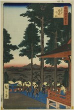 Oji Inari Shrine (Oji Inari no yashiro), from the series One Hundred Famous Views of Edo (Meisho