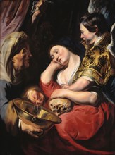 The Temptation of the Magdalene, c. 1616/17, Jacob Jordaens, Flemish, 1593-1678, Flanders, Oil on