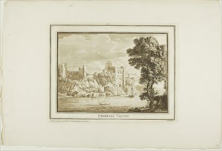 Pembroke Castle, from Twelve Views in Aquatinta from Drawings taken on the Spot in South Wales,