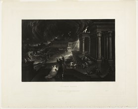 Seventh Plague, from Illustrations of the Bible, 1833, John Martin, English, 1789-1854, England,