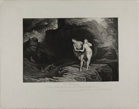 The Expulsion, from Illustrations of the Bible, 1831, John Martin, English, 1789-1854, England,