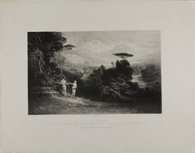 The Fall of Man, from Illustrations of the Bible, 1831, John Martin, English, 1789-1854, England,