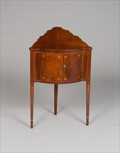 Corner Basin Stand, 1790/1800, American, 18th/19th century, New York or possibly Connecticut,