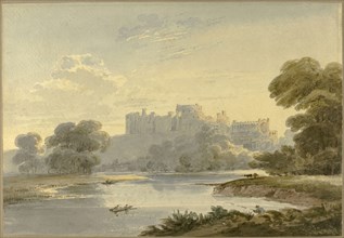 View of Windsor, n.d., Unknown artist, English, 19th century, England, Watercolor, over traces of