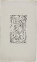 Invicta, 1842, Richard Dadd, English, 1817-1886, England, Etching on ivory wove paper, 130 × 178 mm