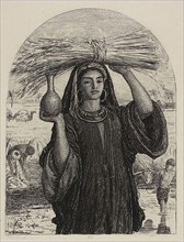 The Abundance of Egypt, 1857, William Holman Hunt, English, 1827-1910, England, Etching on cream