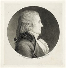 Profile Portrait, Blake, 1796–97, Charles Balthazar Julien Fevret de Saint-Mémin, French,