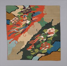 Uchishiki (Altar Cloth), late Edo period (1789–1868), 1801/25, Japan, Silk and