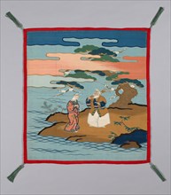Fukusa (Gift Cover), late Edo period (1789–1868), 1801/25, Japan, Silk,