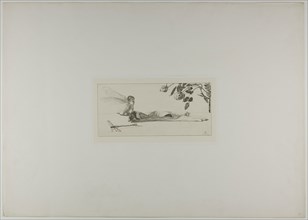 Cupid, plate ten from A Glove, 1881, Max Klinger, German, 1857-1920, Germany, Etching and aquatint