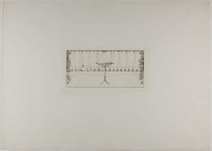 Quiet, plate eight from A Glove, 1881, Max Klinger, German, 1857-1920, Germany, Etching on ivory