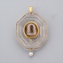 Pendant, cameo: 15th/16th century, frame: 17th/18th century, mounts: 19th century, Italian, Italy,