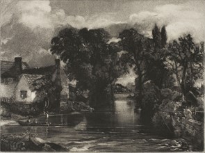 Mill Stream, 1831, David Lucas (English, 1802-1881), after John Constable (English, 1776-1837),
