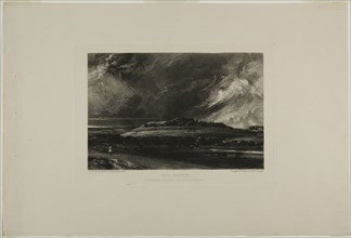 Old Sarum, 1832, David Lucas (English, 1802-1881), after John Constable (English, 1776-1837),