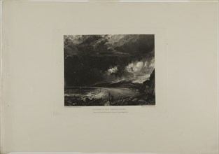 Weymouth Bay, Dorsetshire, 1830, David Lucas (English, 1802-1881), after John Constable (English,