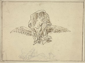Rape of Ganymede, n.d., Unknown Artist, Dutch, 17th century, Netherlands, Pen and brown ink, over